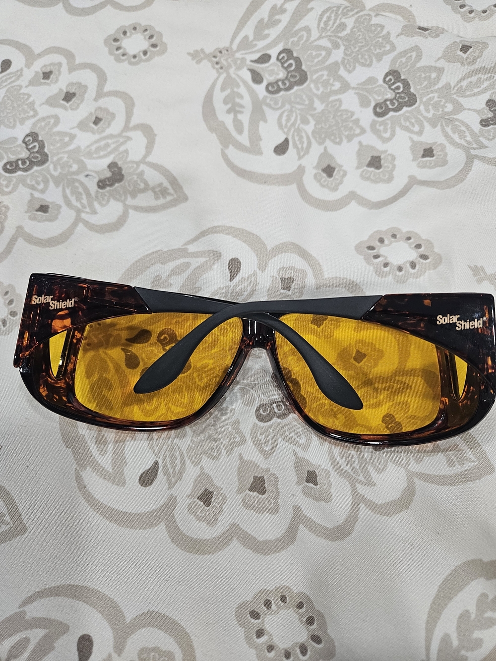 Yellow Lens Tortoiseshell Women's Sunglasses - Picture 3 of 8